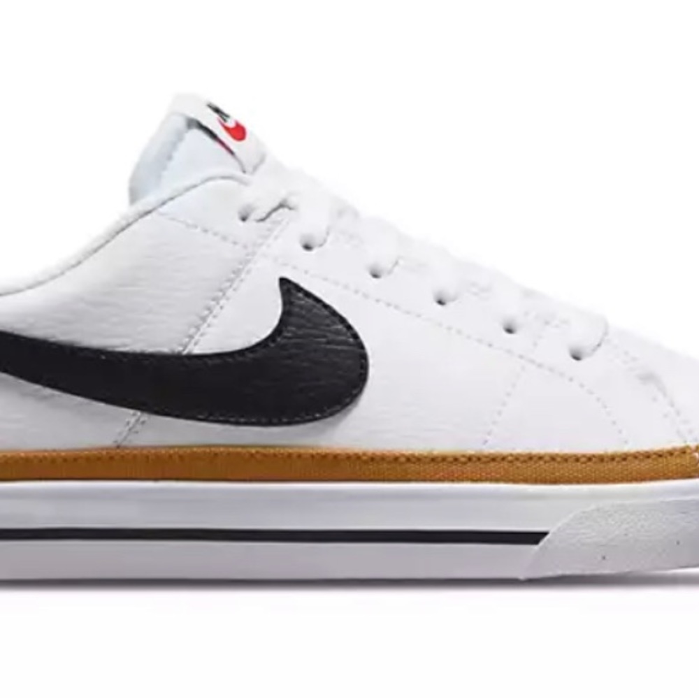 Brand new Nike sneakers. Purchased for a trip but were a size to big. Worn once.